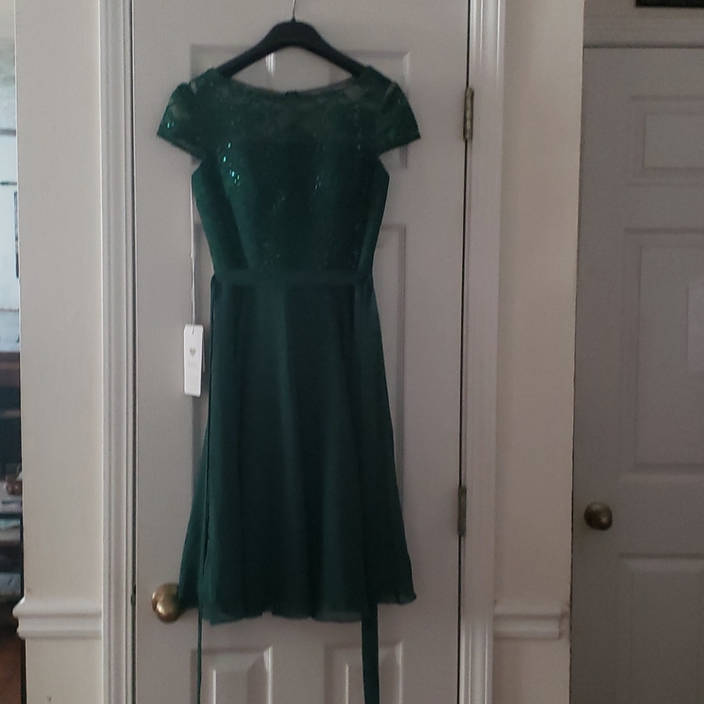 Cute special occasion knee length dress